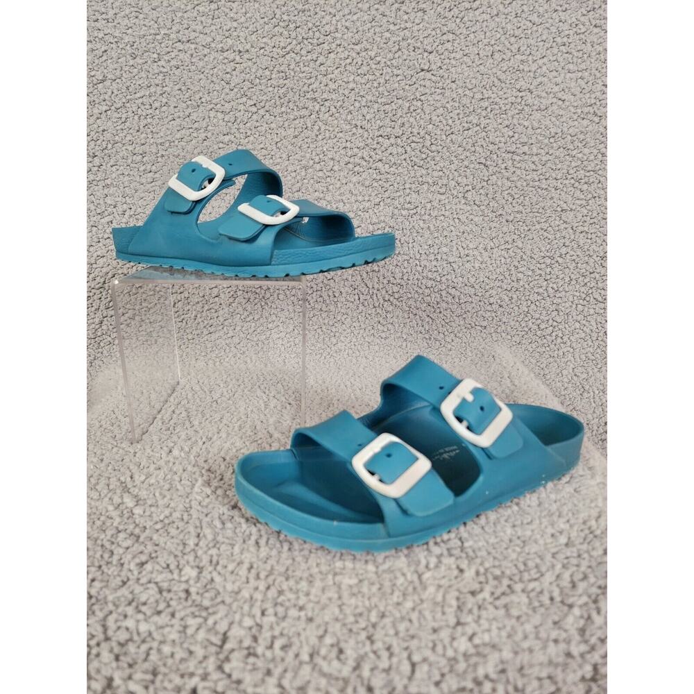 Birkenstock Sandals Mens EU36 US5.5 Blue Turquoise Arizona EVA Comfort Slides